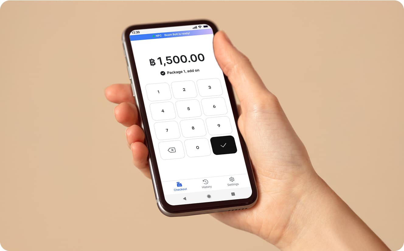 bolt payment device