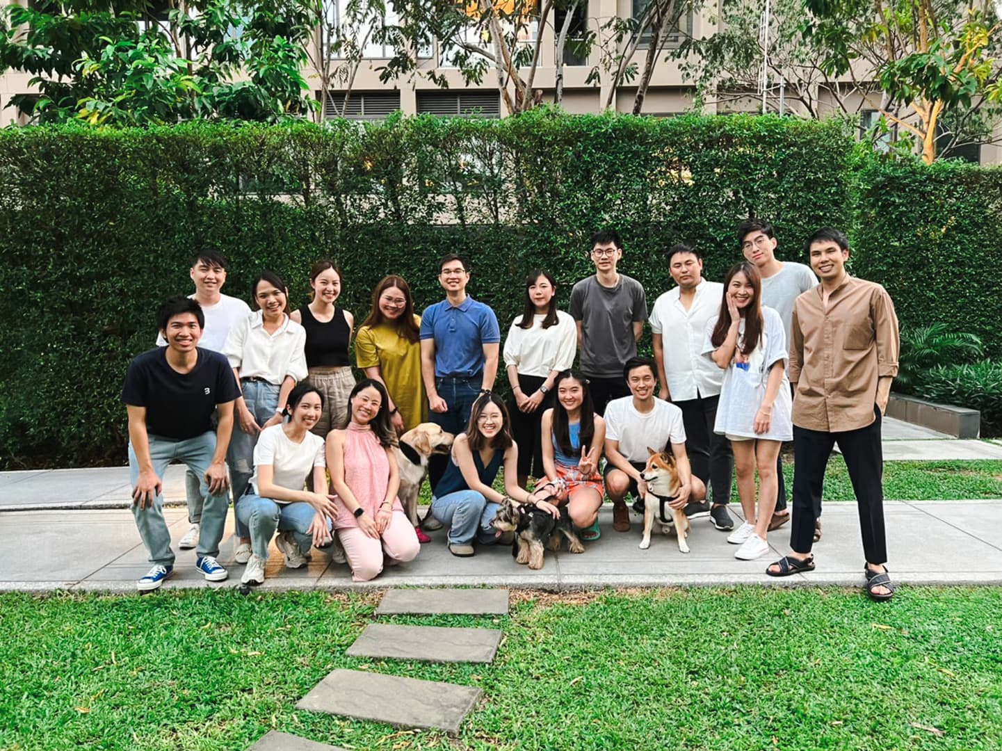 Beam celebrates International Dog Day with a delightful gathering at CRAFT café, Kimpton Hotel.